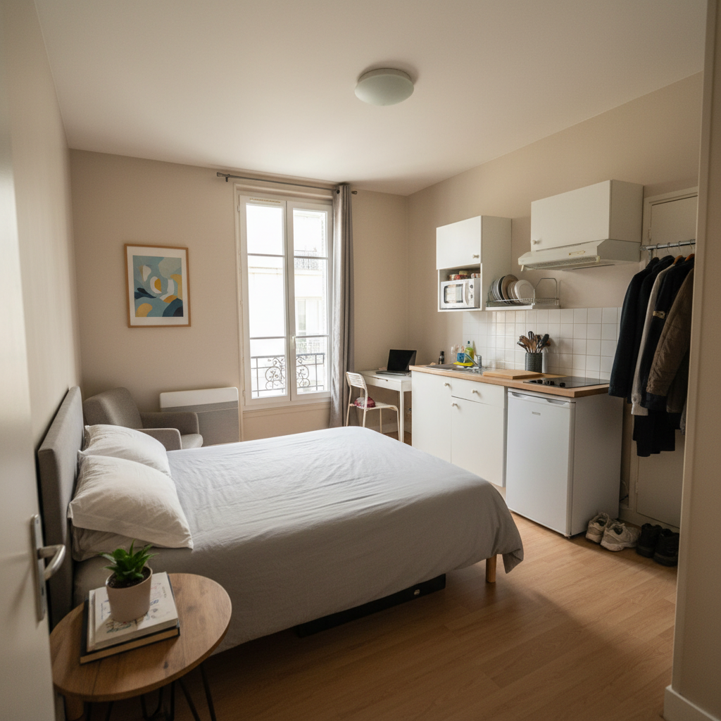 Location appartement à Paris Place d’Italie 75013 : colocation possible dans grand t3 lumineux avec balcon, plan sans perte de place