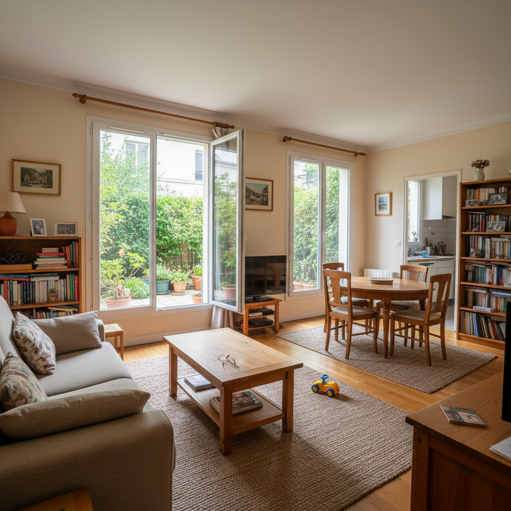 Annonce Location Appartement Paris 13 et Paris 9 Louer un grand appartement familiale meublé de 4 Pièces principales à Paris 13ème - Colocation Possible