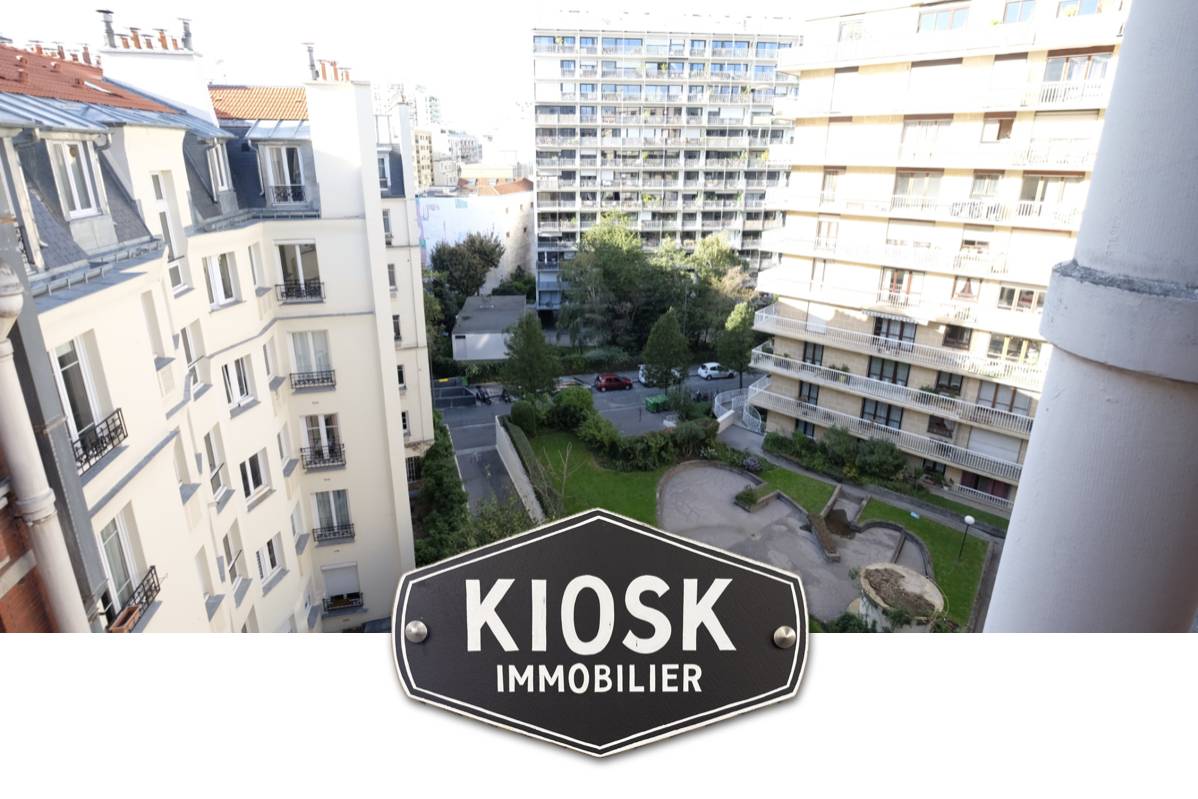 Annonce immobilière. Studio à louer à Paris 13e limite 14e tout proche du Parc Montsouris