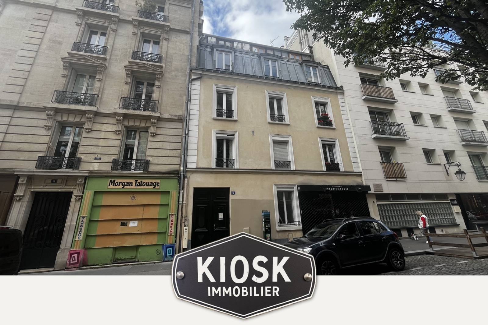 rue de la Butte aux Cailles - Studio à louer au coeur du village de la Butte aux Cailles à Paris 13e