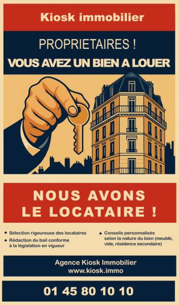 Recherche apparts et maisons à louer à Paris - Urgent !!!!  Vous êtes propriétaire d’un appartement à Paris 13e, 14e, 5e ou 9e et souhaitez le louer ?