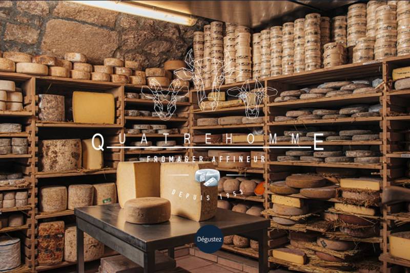 Notre équipe sélectionne pour vous les gens du quartier qui comptent. Ici la fromagerie Quatrehomme, située rue de l'Espérance dans la quartier de la Butte-aux-Cailles